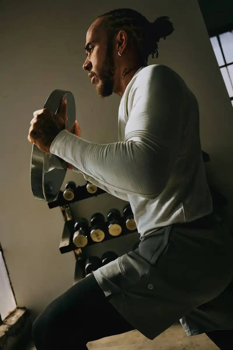 Lululemon unveils Winter Train Campaign 25 collection with Lewis Hamilton, Kayla Jeter, and Amotti, focusing on performance fabrics and conscious movement.