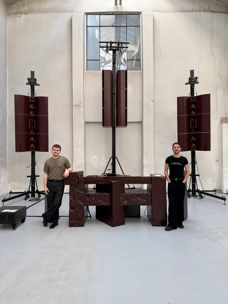 image of the Interview about YONT Studio’s installation at Milan Design Week, focusing on sound, spatial design, and collective experience