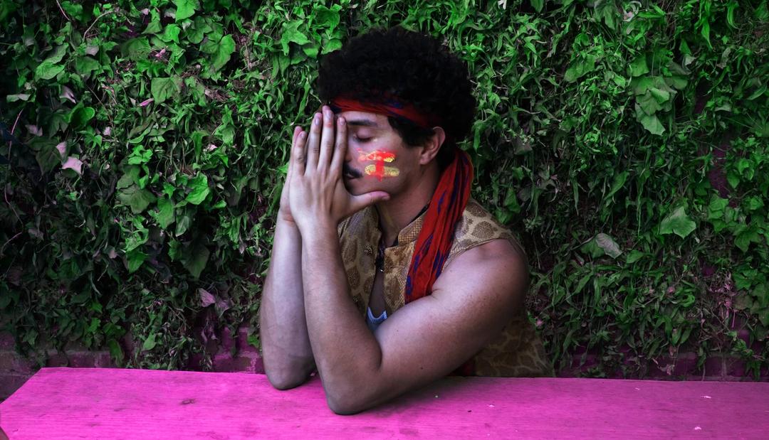 BABYMOROCCO SWAPS STROBE LIGHTS FOR KALEIDOSCOPE IN SUMMER FABLES An interview transcript with musician Babymorocco. He discusses recording songs in Andy Warhol's former studio, creating pop art visuals, and developing his Tropico Rocco persona.