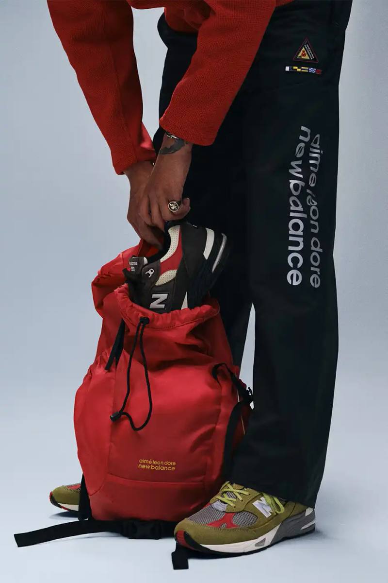 AIMÉ LEON DORE AND NEW BALANCE DROP 991 COLLECTION image about the new Aimé Leon Dore and New Balance 991 sneaker collaboration featuring two colorways and a nautical apparel line.