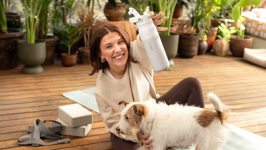 BRITA NAMES MILLIE BOBBY BROWN GLOBAL AMBASSADOR This image provides an audio-friendly overview of BRITA partnering with Millie Bobby Brown for the Own Your Thing campaign to promote sustainable drinking habits.
