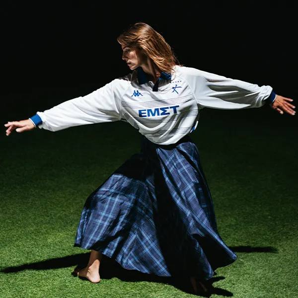 ATHENS KALLITHEA FC RELEASES 2026/27 KAPPA KITS image of Athens Kallithea FC's 2026/27 football shirt release, their partnership with the National Museum of Contemporary Art Athens, and creative director Ted Philipakos' strategy.