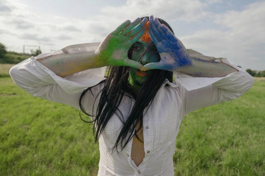 an image of musician Babymorocco. He discusses recording songs in Andy Warhol's former studio, creating pop art visuals, and developing his Tropico Rocco persona.