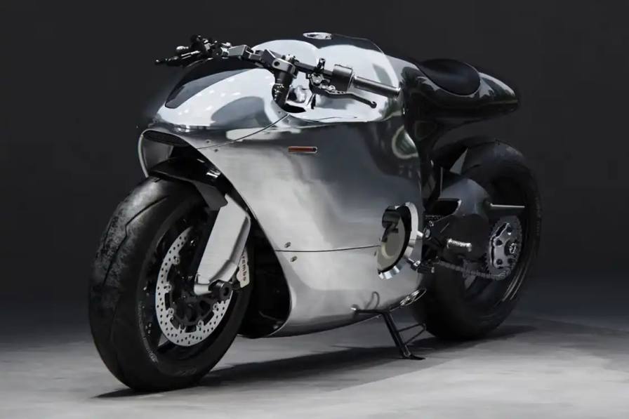 BANDIT9 CRAFTS NINE CUSTOM DUCATI 821 MOTORCYCLES image about Bandit9's limited production of nine custom Ducati 821 motorcycles featuring modified aluminum bodywork, original 110hp engine performance, and $44,900 pricing. Content includes technical specifications, production details, and background on the commission-based project origins.
