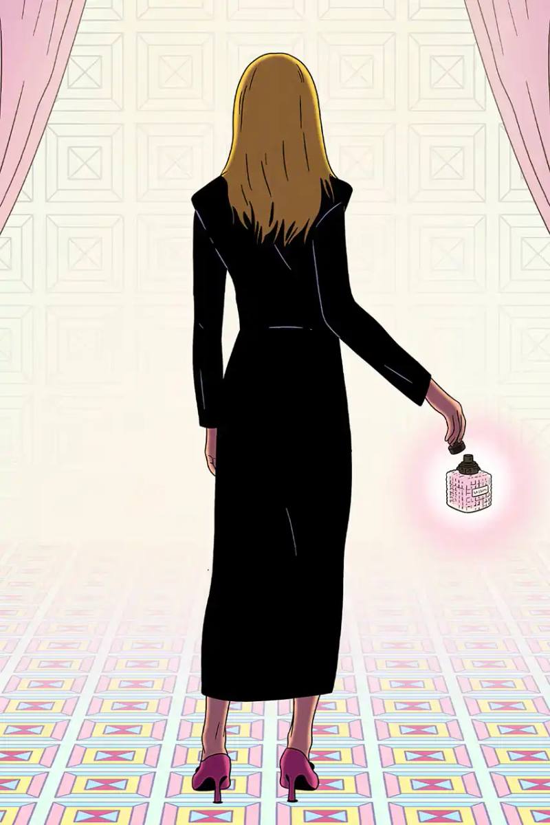 Valentino Beauty partners with seven visual artists to create digital reinterpretations of the Born in Roma perfume bottle, shared through social channels.