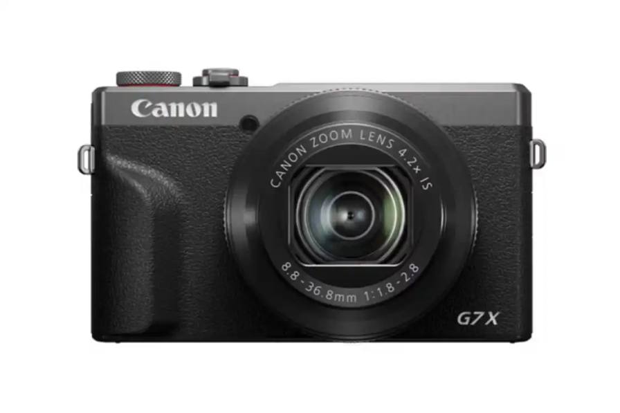 Canon announces limited graphite edition of PowerShot G7 X Mark III compact camera to mark 30 years of PowerShot line, featuring same technical specifications as 2019 model with updated finish and bundled accessories.