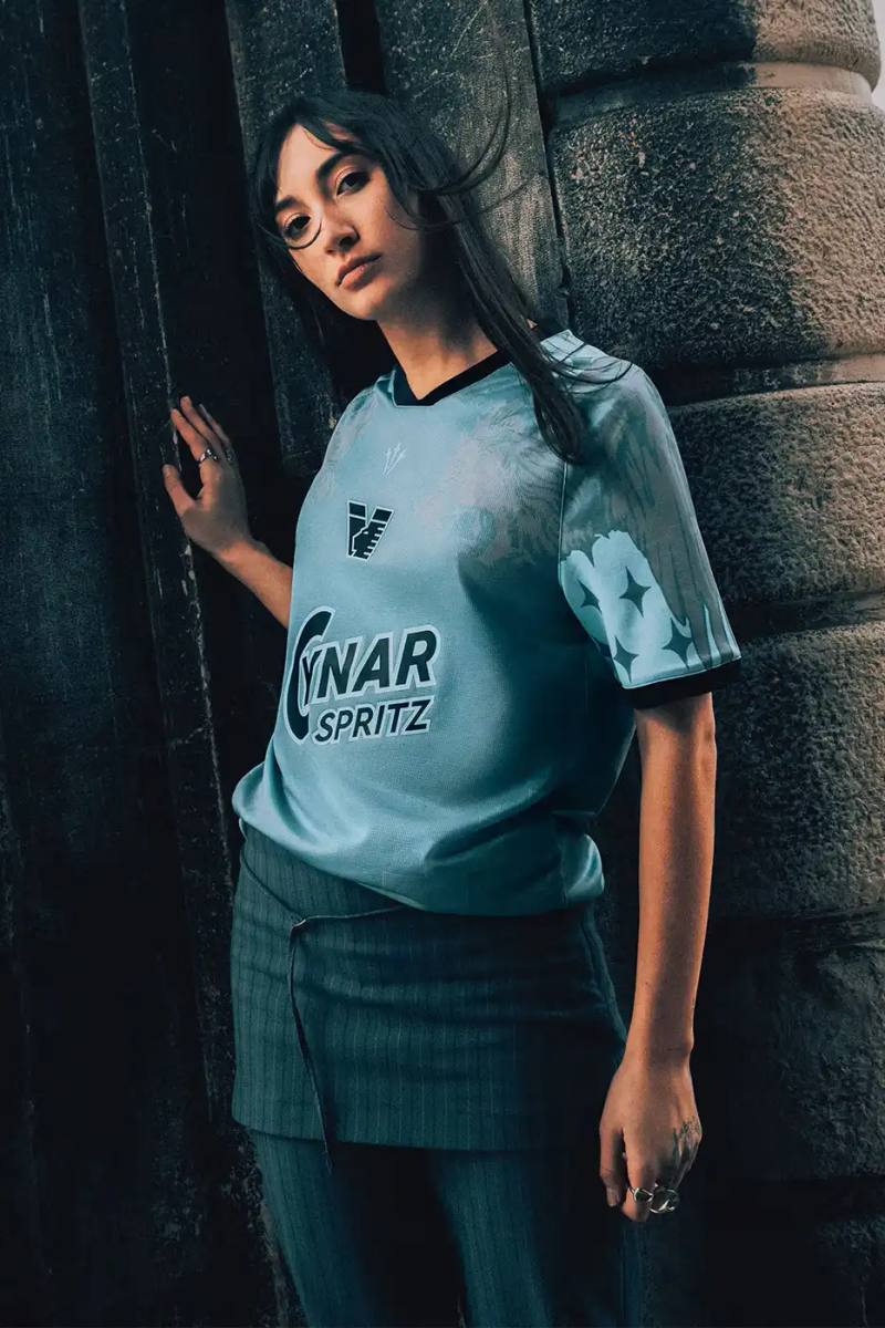 VENEZIA FC AND NOCTA DROP FOURTH KIT FOR 25/26 image about Venezia FC's collaboration with NOCTA on a new football jersey design inspired by Venice's lagoon, featuring local athletes and cultural figures in the campaign.