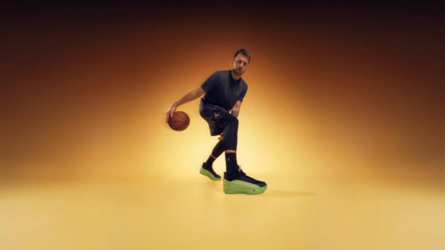 image of Luka Dončić's Jordan Luka 5 drops January. Inside the design process, personal details, and how his patient, powerful playing style shaped his fifth signature shoe.