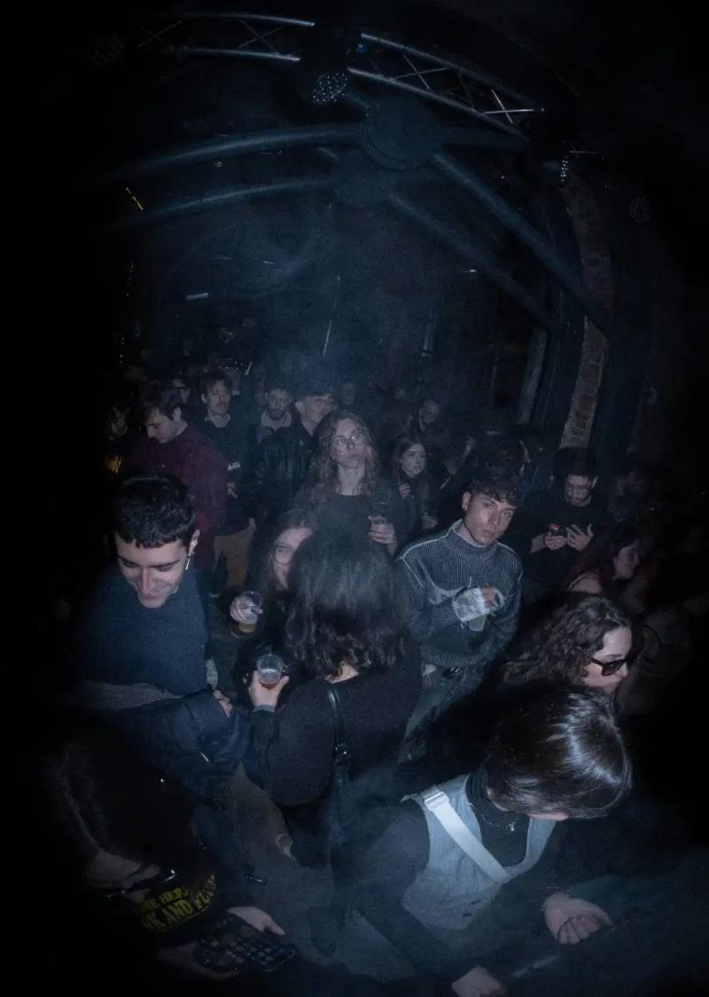 image features an interview with Capogiro, an Italian electronic music collective based in Turin. The founders discuss their origins, musical philosophy focused on bass-driven UK-influenced sounds, and their approach to building inclusive club experiences. They address challenges in Turin's electronic music scene, their community-centered approach to events, future expansion plans, and their perspective on the broader crisis facing European club culture versus the rise of festivals. The interview is structured in five sections covering the collective's founding values, target audience, future plans, industry challenges, and views on clubbing versus festival culture.