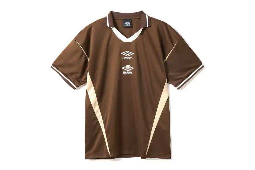 UMBRO X GRANIPH DROP HERITAGE FOOTBALL GEAR image about UMBRO and graniph fashion collaboration featuring character designs on football apparel and accessories.