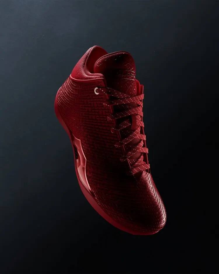 AIR JORDAN 41 DROPS WITH NEW TECH image of the Air Jordan 41 basketball shoe release, detailing tech specs, pricing, and gemstone design elements.