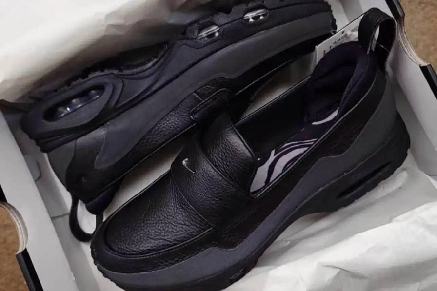 image about Nike's new Air Max Phenomena shoe that combines sneaker and loafer design elements. The piece discusses the shoe's features, Nike's entry into the sneaker-loafer market, competition from other brands like New Balance and PUMA, and recent leadership changes at Nike. Includes product details and release information for 2025.