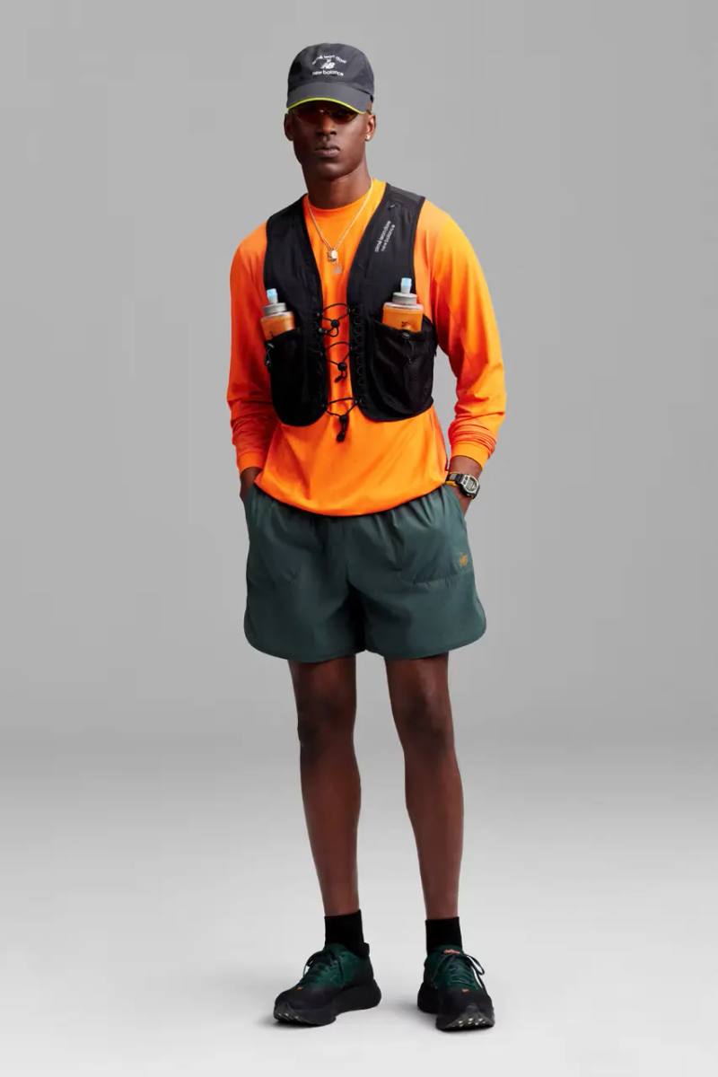 image f the collaborative performance running capsule from Aimé Leon Dore and New Balance including footwear specifications and launch dates.
