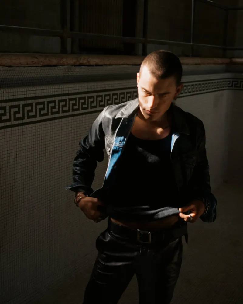ACNE STUDIOS MARKS 30 YEARS WITH A NAN GOLDIN CAMPAIGN image of the Acne Studios 30-year anniversary denim collection photographed by Nan Goldin featuring brand collaborators.