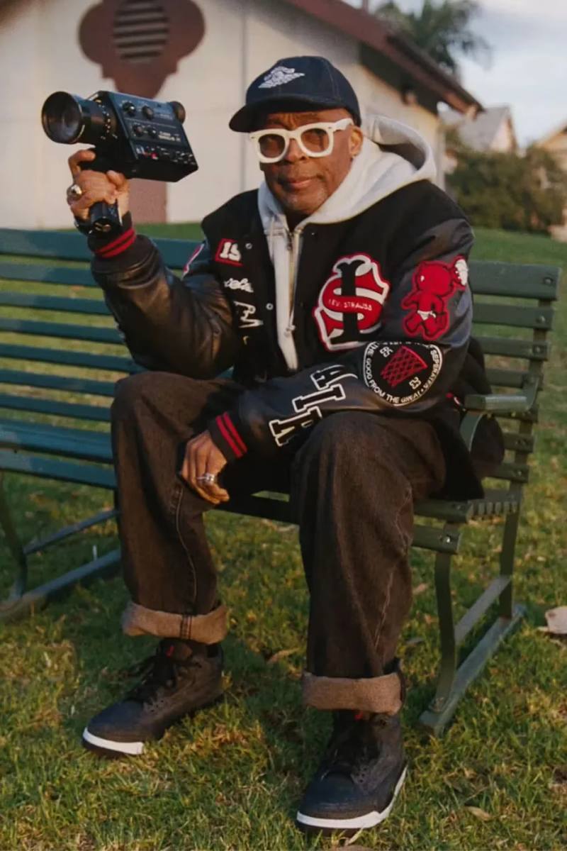 LEVI'S AND JORDAN BRAND UNVEIL AIR JORDAN 3 COLLECTION Article about the new Levi's and Jordan Brand collaboration featuring Air Jordan 3 sneakers in denim materials and a matching apparel collection inspired by 1990s style.