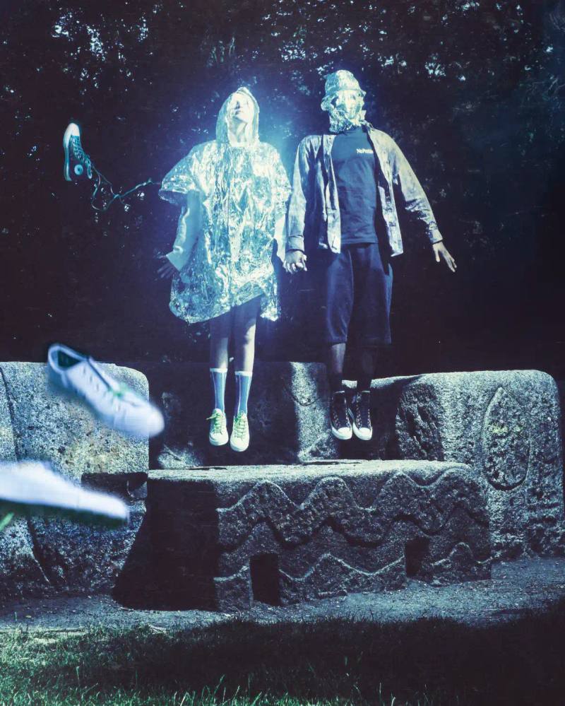 CONVERSE AND NO PROBLEMO LAUNCH CHUCK 70 COLLAB image describing a fashion article about the global release of the Converse and No Problemo sneaker collaboration including product details and prices.