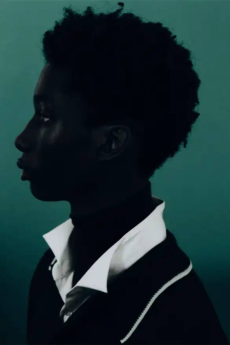 Designer Grace Wales Bonner collaborates with British heritage knitwear brand John Smedley on a collection of three Merino wool polo shirts for Spring/Summer 2026.