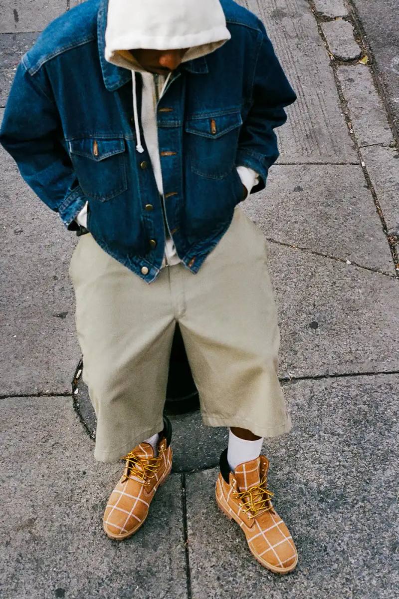 Supreme partners with Timberland to release a redesigned 6-Inch Premium Waterproof Boot featuring debossed logo patchwork across waterproof nubuck. Available in black, tan, and multi-color starting November 6.