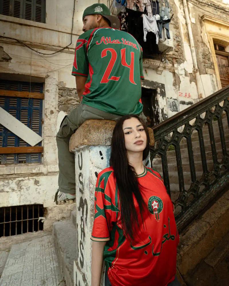 WYN X AMAZEERI LAUNCH NORTH AFRICAN FOOTBALL COLLECTION Algerian streetwear brands WYN and AMAZEERI collaborate on reversible football jerseys inspired by North African heritage, featuring designs that reference Algeria, Tunisia, and Morocco.