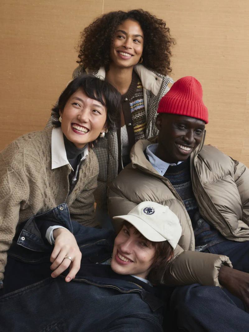 an image summarizing the new Fall and Winter 2026 clothing line by Levi Strauss.