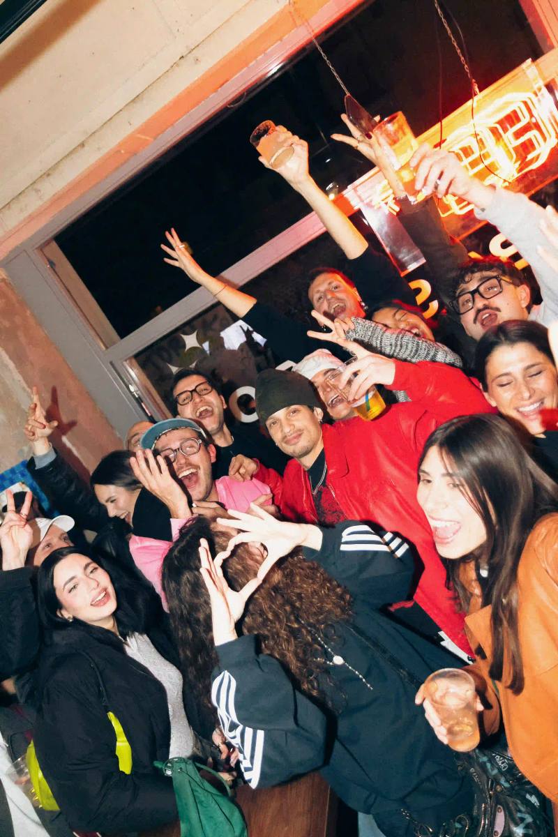 Casawi Magazine davide dev "on & on" release party at Est Bar in via tortona Navigli Milano