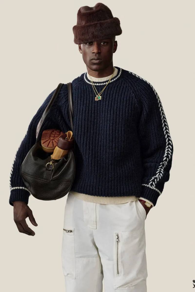 image detailing the Aimé Leon Dore Fall/Winter 2026 collection drop, including outerwear, footwear, headwear, and pricing.
