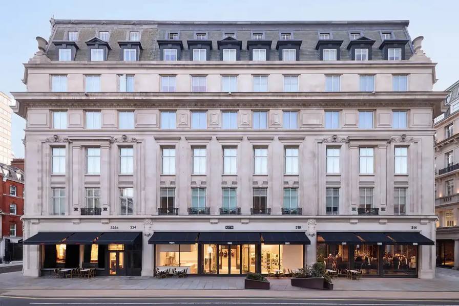 KITH OPENS FIRST UK STORE ON REGENT STREET Kith has opened a two-floor flagship store on Regent Street in London, featuring retail collections, founder Ronnie Fieg's independent restaurant Ronnie's, and the brand's Kith Treats soft-serve bar.