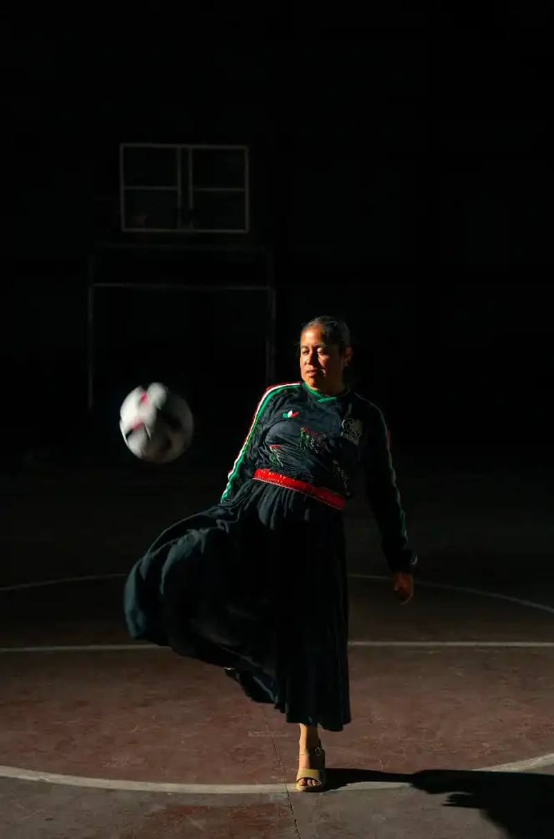 This image outlines the release of a limited edition adidas and Someone Somewhere Mexican football jersey. The jersey features hand embroidery by Indigenous artisans.