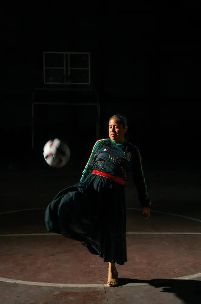 ADIDAS & SOMEONE SOMEWHERE RELEASE MEXICAN FOOTBALL JERSEY This image outlines the release of a limited edition adidas and Someone Somewhere Mexican football jersey. The jersey features hand embroidery by Indigenous artisans.