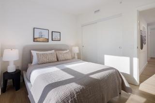 Modern and spacious bedroom design in Victor unit