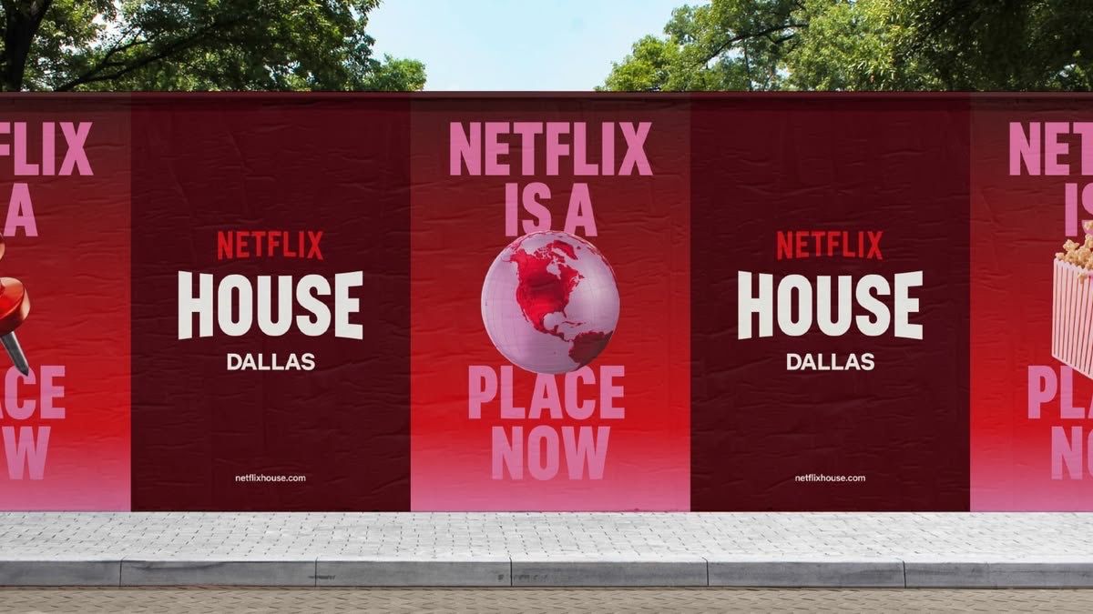 Netflix billboard in central New York.