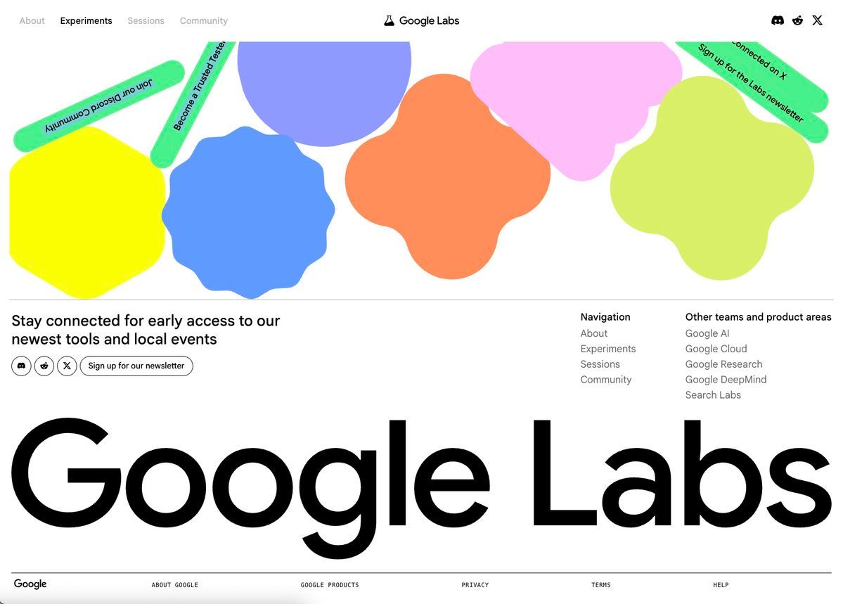 Google labs, tra i migliori ai tools per il marketing.