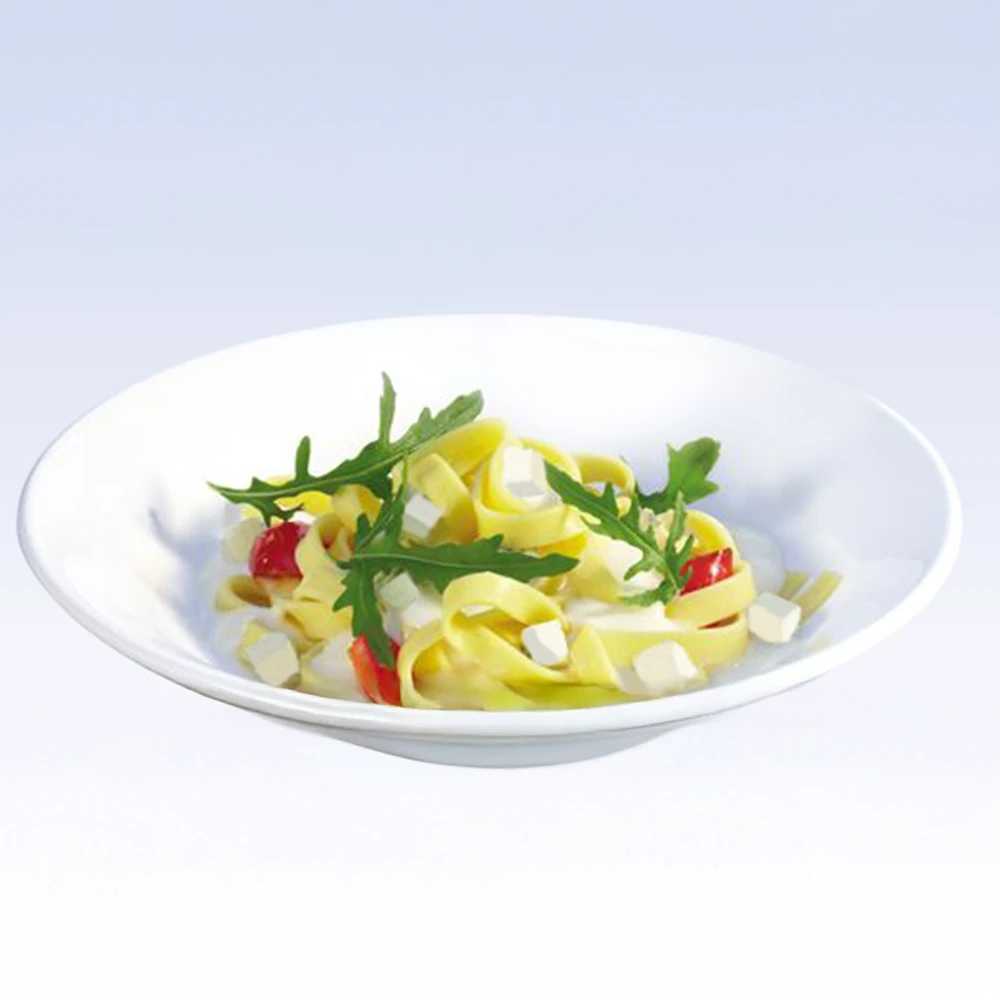 Tagliatelle with peppers, rocket and FITAKI