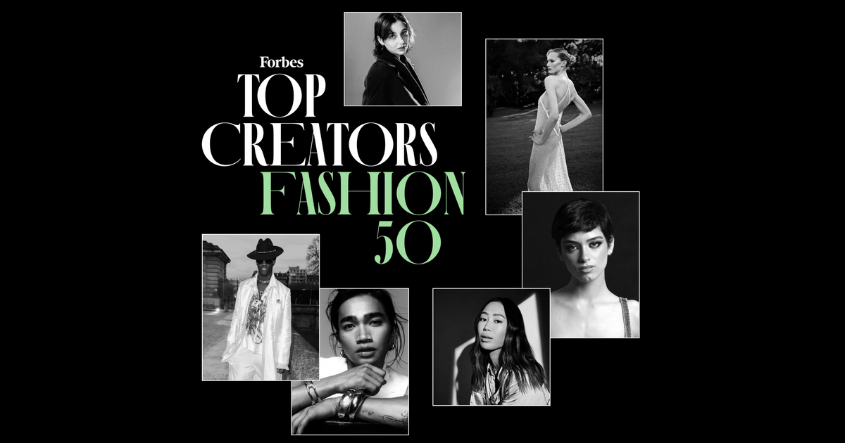 Forbes Top Creators Fashion 50 List