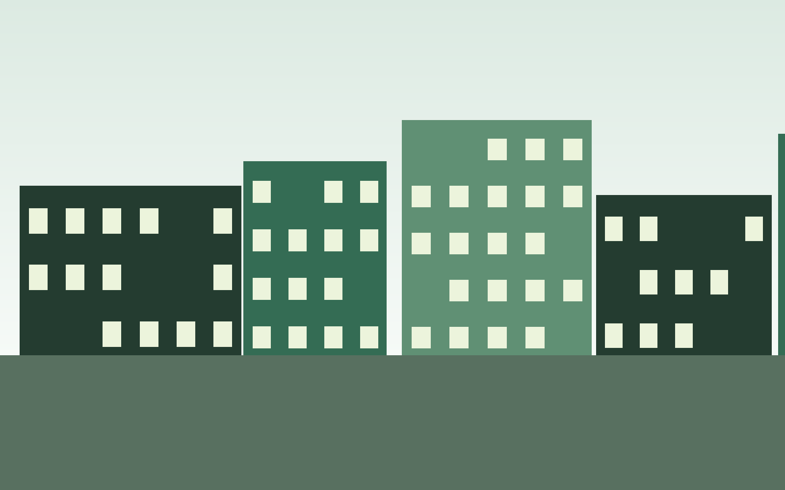 Rear of the property after work (placeholder illustration)