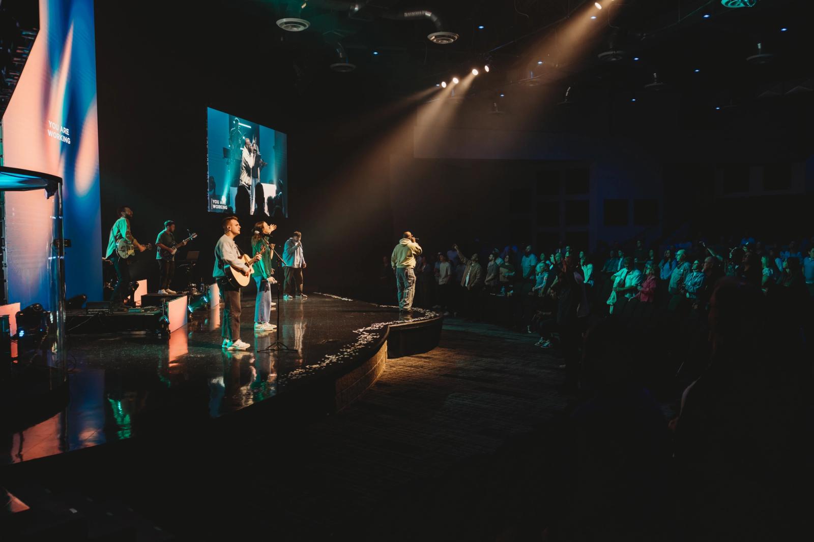 sunday worship service