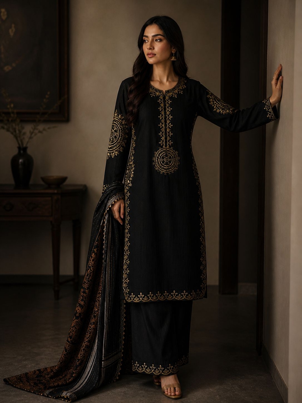 Elegant Women’s Suit – Available in Multiple Colors (Lawn Fabric)