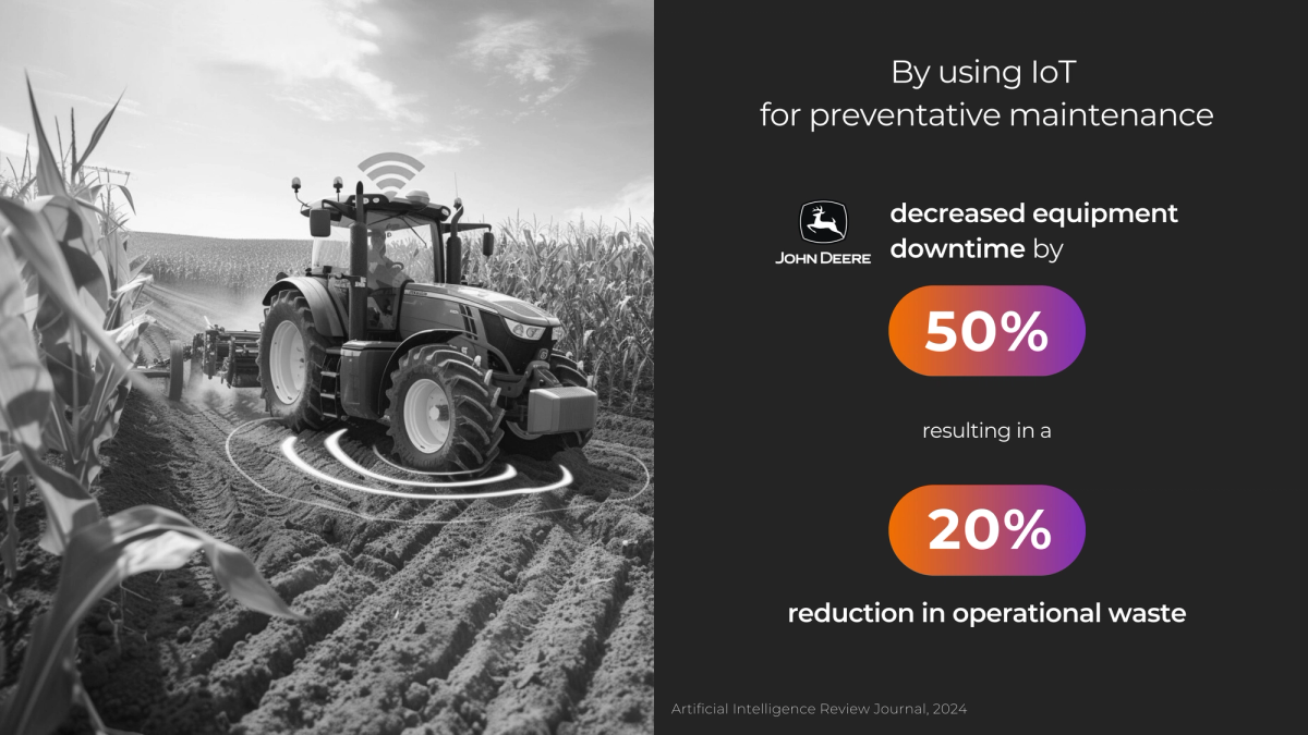 john deere tractor and statistics