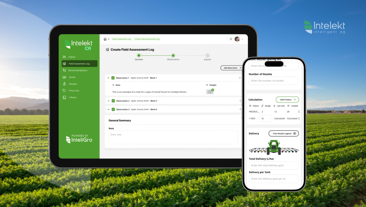 inteligro platform for intelekt CA