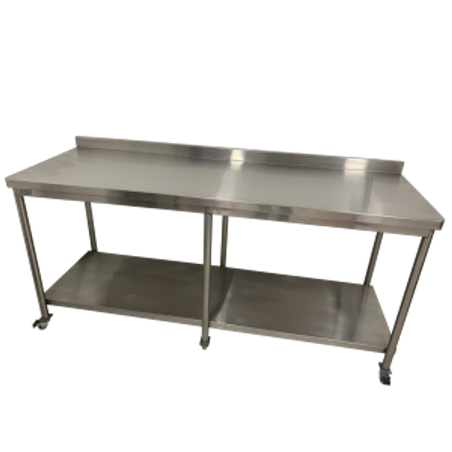 Mesa Socalo Y Entrepaño 6 Patas