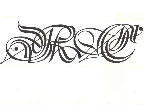 Il monogramma della carta intestata del coro