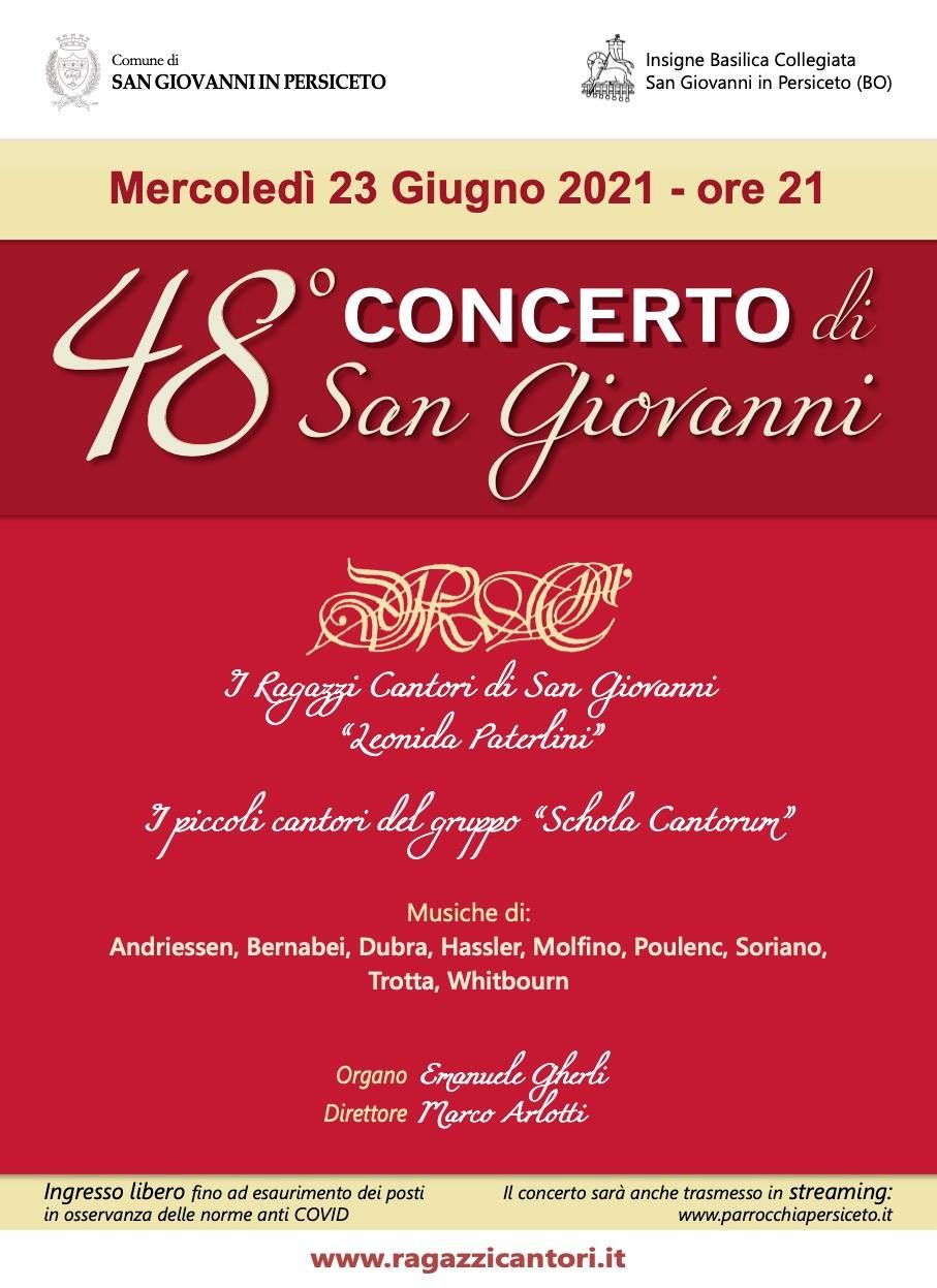 48° Concerto di San Giovanni
