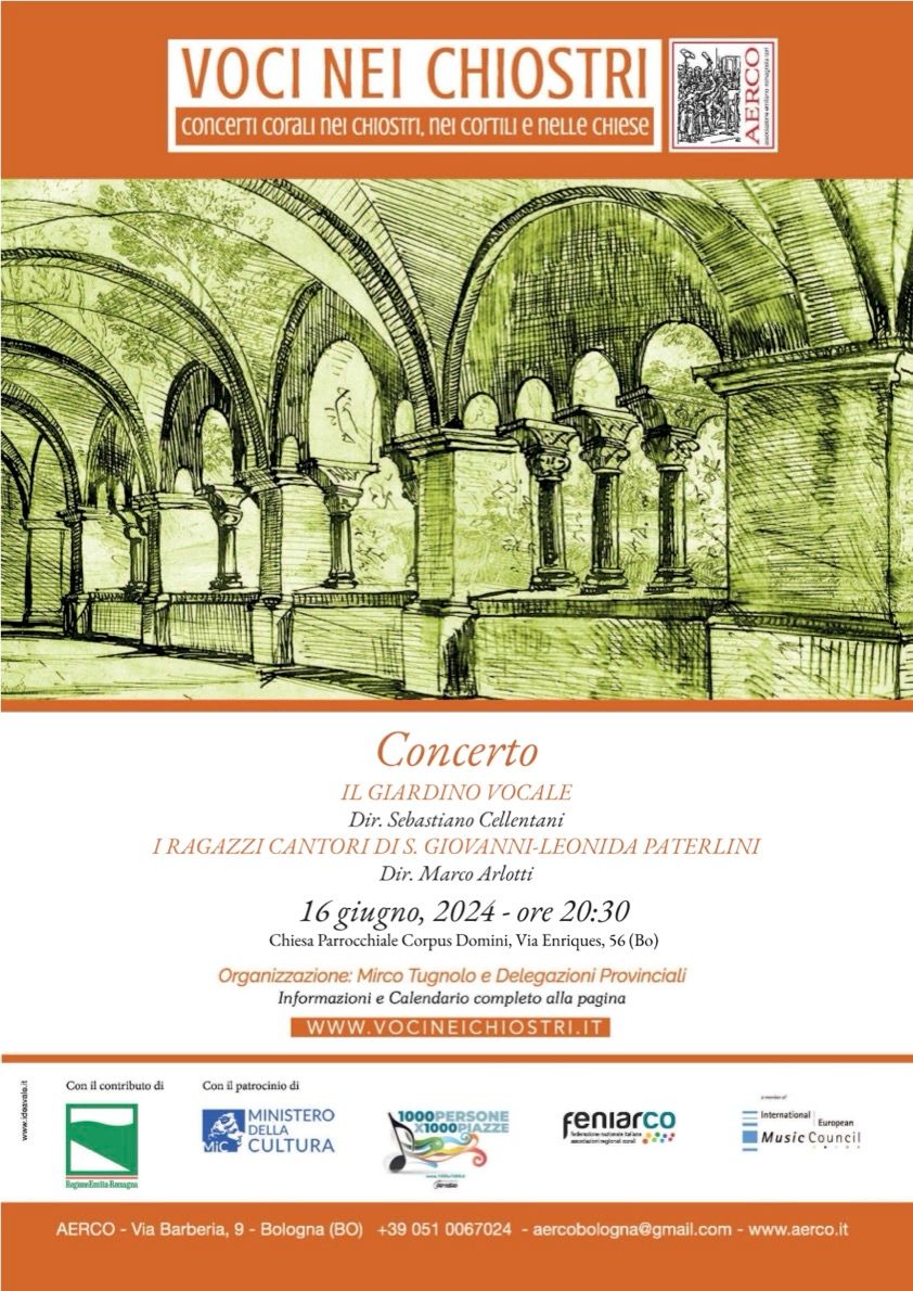 Locandina del concerto