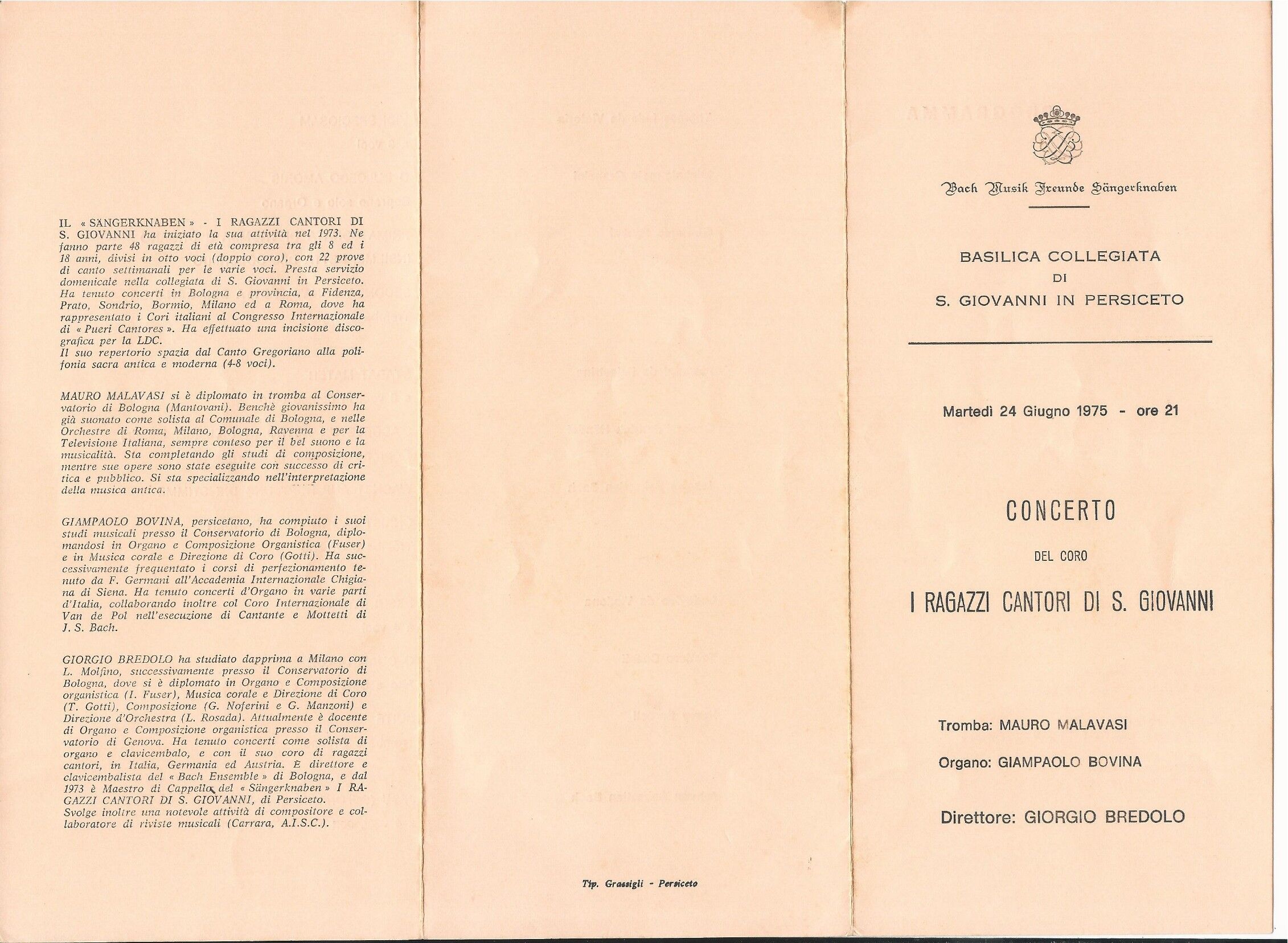 Programma di sala 1