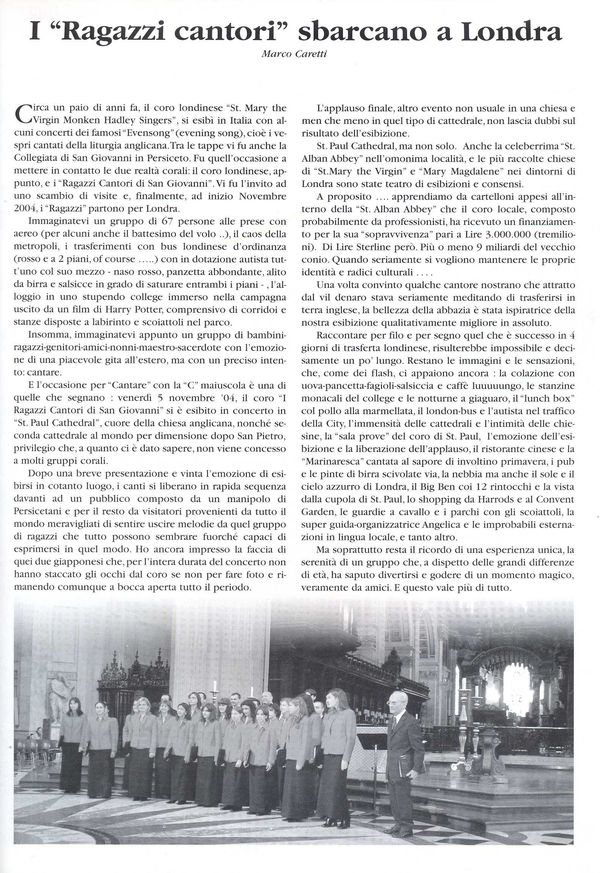 “Borgo Rotondo”, dicembre 2004