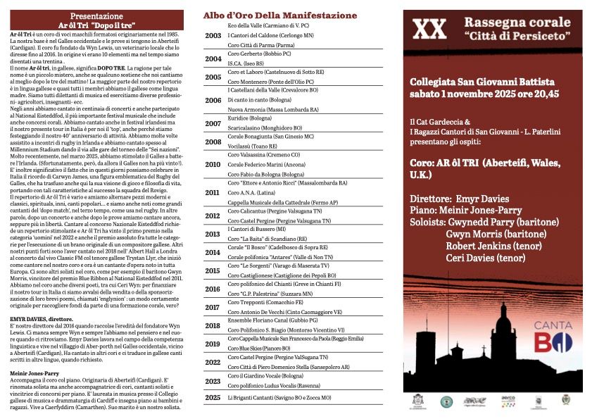 Programma concerto 1