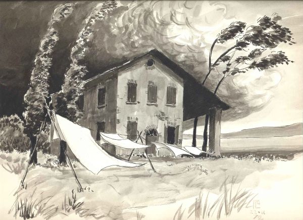 Casa colonica nel vento, 22 settembre 1972