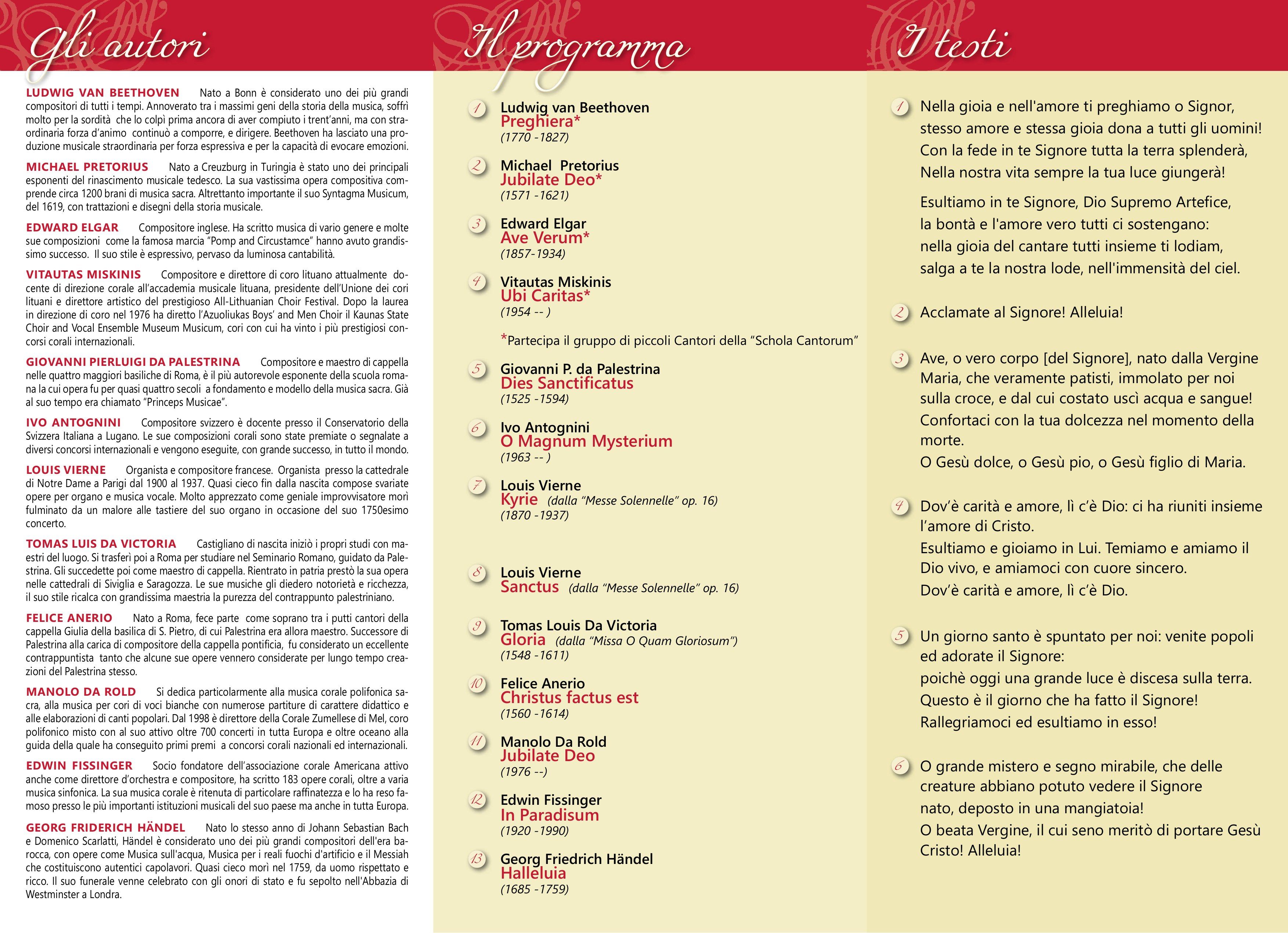 Programma di sala 2