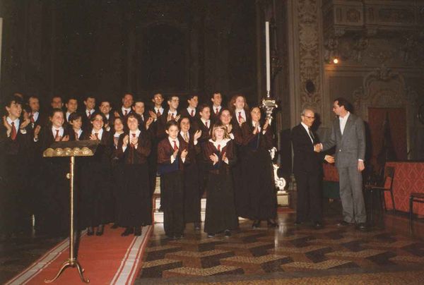 Per i 25 anni di don Enrico parroco, 13 aprile 1996