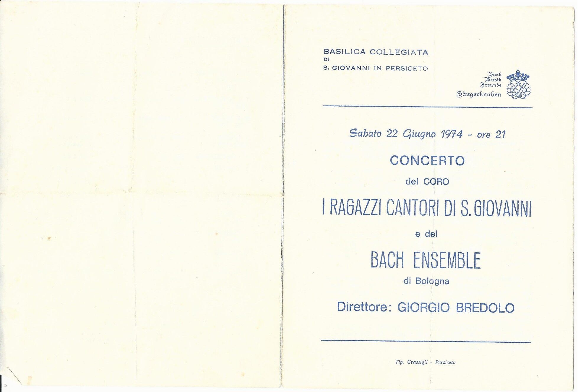 Programma di sala 1